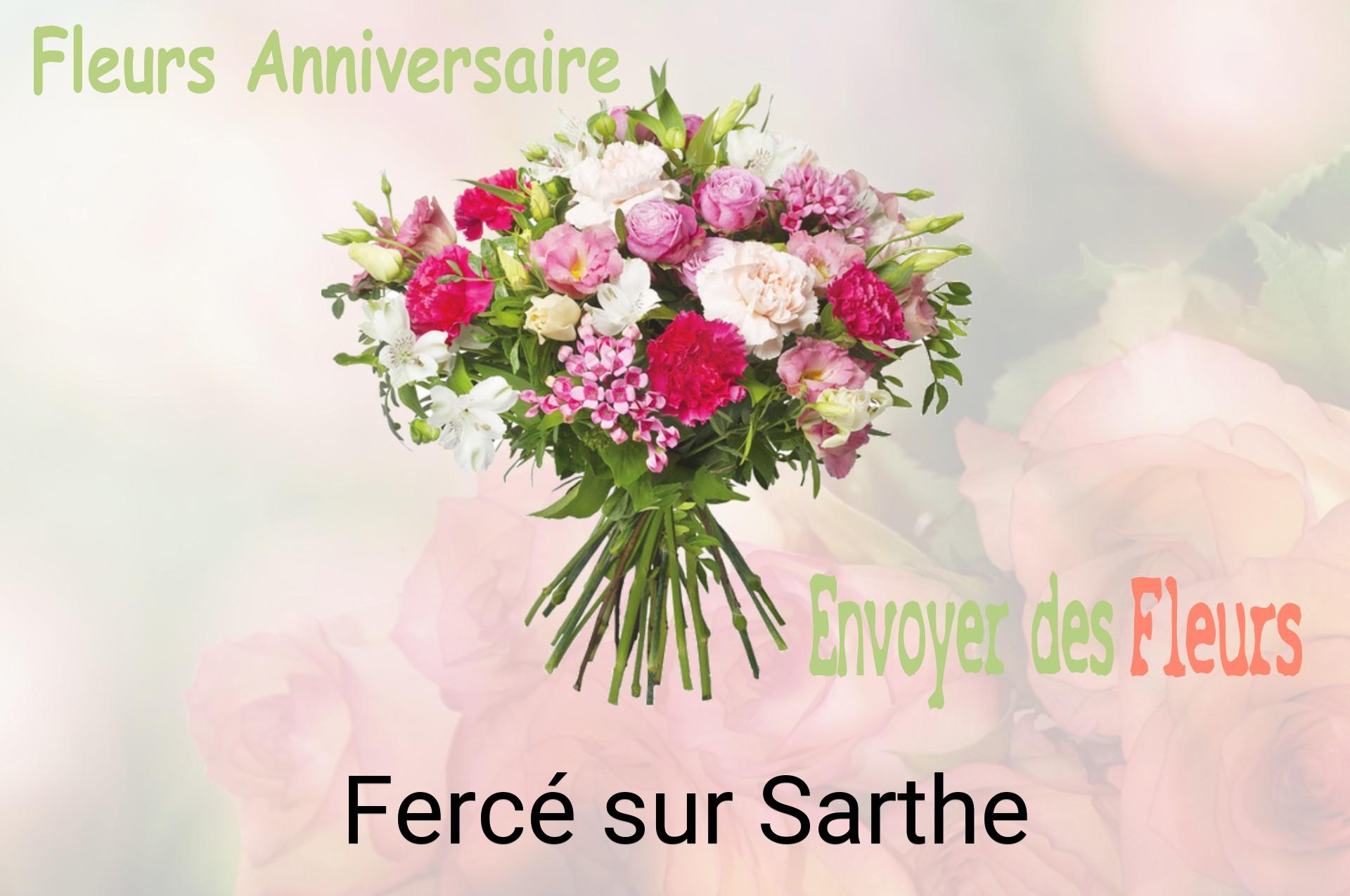 Bouquet de fleurs d’anniversaire livré à Fercé-sur-Sarthe