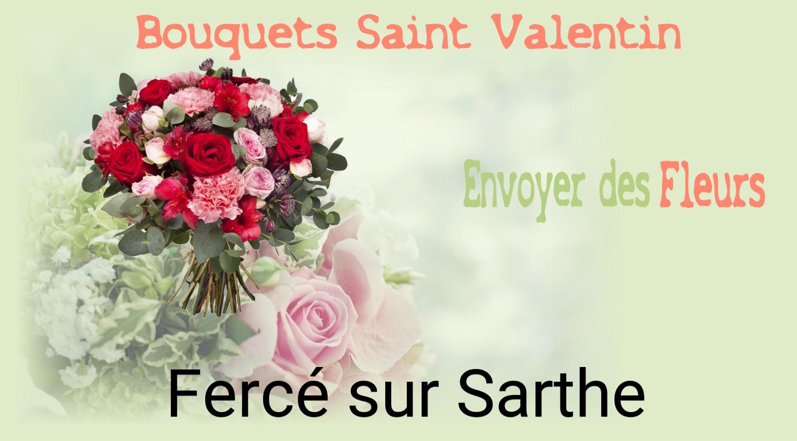 Roses de Saint-Valentin livrées à Fercé-sur-Sarthe